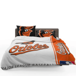 Mlb Baseball Baltimore Orioles Bedding Sets Duvet Cover Bedroom Quilt