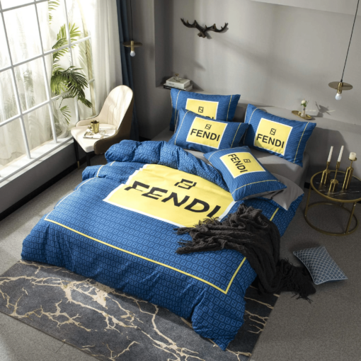 Luxury Fendi Roma Luxury Brand Type 05 Bedding Sets Quilt