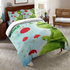 How The Grinch Stole Christmas 14 Duvet Cover Pillowcase Bedding