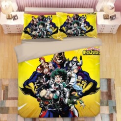 My Hero Academia All Might 13 Duvet Cover Pillowcase Bedding