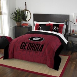 Georgia Bulldogs Bedding Sets 8211 1 Duvet Cover 038 2