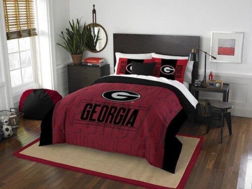 Georgia Bulldogs Bedding Sets 8211 1 Duvet Cover 038 2