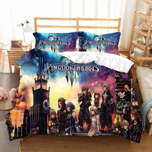 Kingdom Hearts 31 Duvet Cover Quilt Cover Pillowcase Bedding Sets