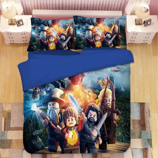 Lego Hobbit 2 Duvet Cover Quilt Cover Pillowcase Bedding Sets