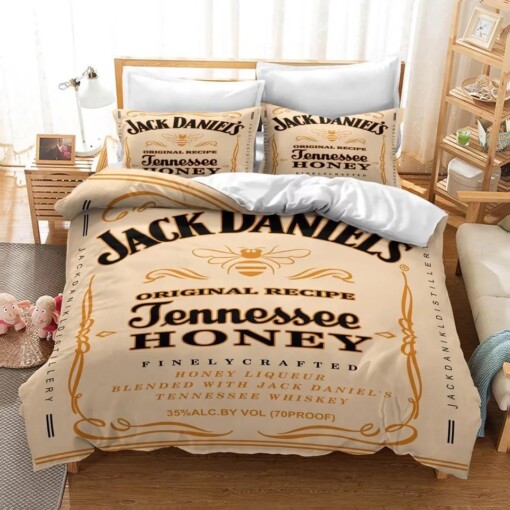 Jack Daniels 5 Duvet Cover Pillowcase Bedding Sets Home Decor