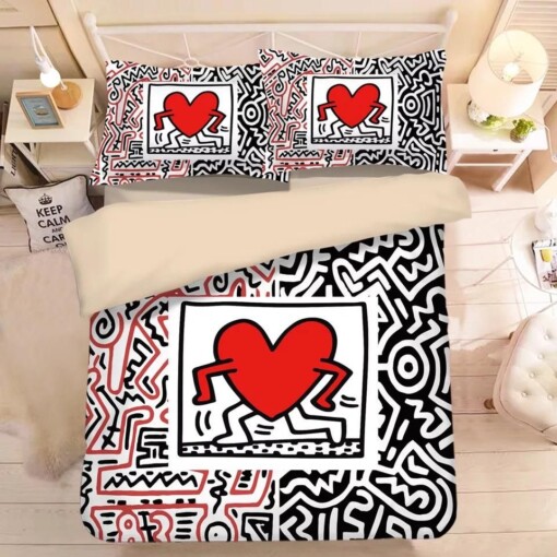 Graffiti Illustration 11 Duvet Cover Quilt Cover Pillowcase Bedding Sets