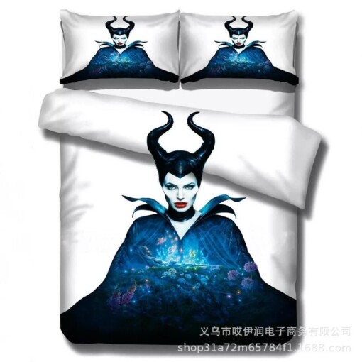 Maleficent 2 Duvet Cover Pillowcase Bedding Sets Home Decor Quilt