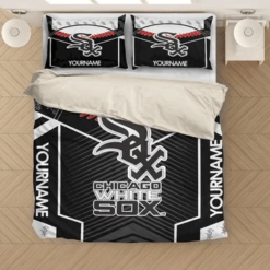 Mlb Baseball Chicago White Sox Bedding Sets Duvet Cover Bedroom