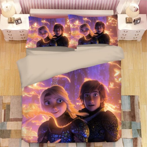 How To Train Your Dragon Hiccup 23 Duvet Cover Pillowcase