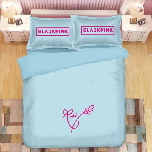 Kpop Blackpink 4 Duvet Cover Quilt Cover Pillowcase Bedding Sets