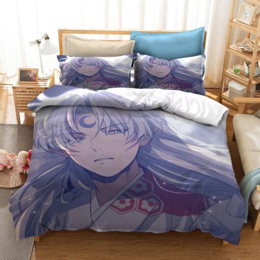 Inuyasha 9 Duvet Cover Quilt Cover Pillowcase Bedding Sets Bed