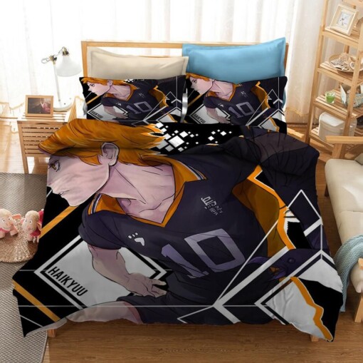 Haikyuu 6 Duvet Cover Quilt Cover Pillowcase Bedding Sets Bed