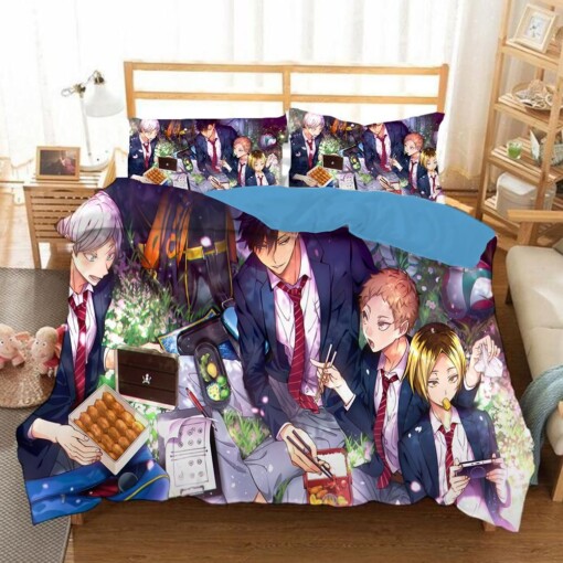 Haikyuu Hinata Shoyo 7 Duvet Cover Quilt Cover Pillowcase Bedding