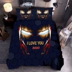 Iron Man 05 Bedding Sets Duvet Cover Bedroom Quilt Bed
