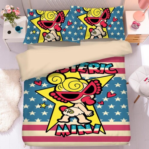 Hysteric Mini 5 Duvet Cover Quilt Cover Pillowcase Bedding Sets