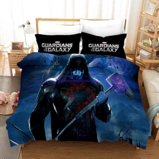 Marvel Guardians Of The Galaxy 45 Duvet Cover Pillowcase Bedding