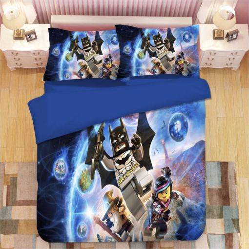 Lego Batman 3 Beyond Gotham 1 Duvet Cover Pillowcase Bedding