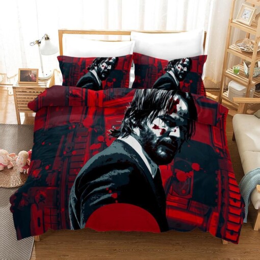 John Wick 5 Duvet Cover Pillowcase Bedding Sets Home Bedroom