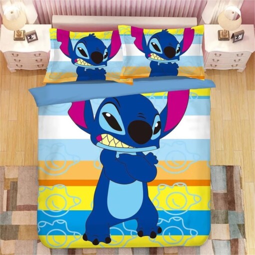 Lilo 038 Stitch 6 Duvet Cover Bedding Sets Pillowcase Quilt