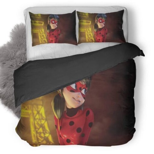Miraculous Ladybug Cat Noir 2 Duvet Cover Pillowcase Bedding Sets