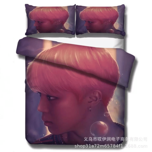 Kpop Bts Bangtan Boys 4 Duvet Cover Pillowcase Bedding Sets