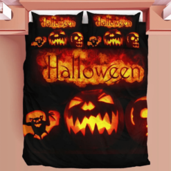 Halloween Duvet Halloween Bedding Sets Comfortable Gift Quilt Bed Sets