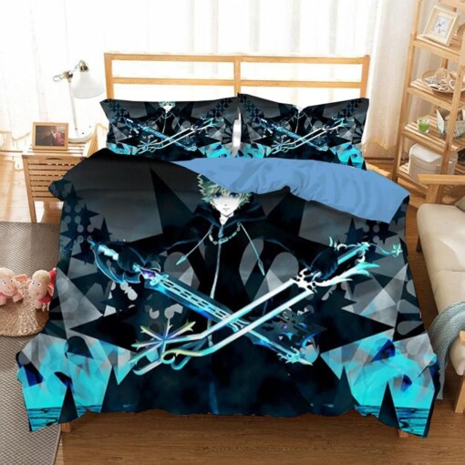 Kingdom Hearts 34 Duvet Cover Quilt Cover Pillowcase Bedding Sets