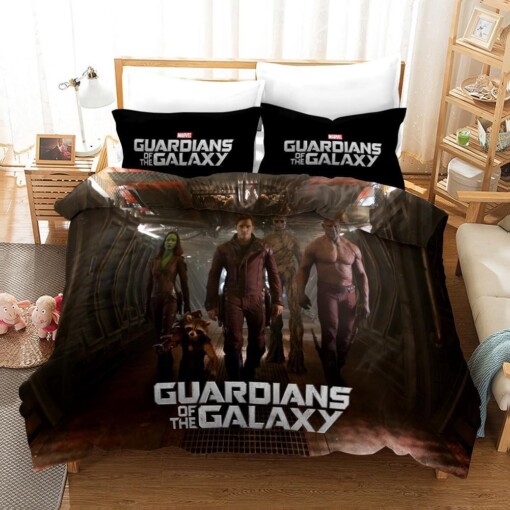 Guardians Of The Galaxy Groot Star Lord Rocket 15 Duvet