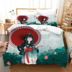 My Hero Academia Asui Tsuyu Season 4 1 Duvet Cover