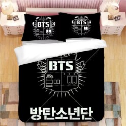 Kpop Bts Bangtan Boys Army A R M Y 5 Duvet Cover Quilt