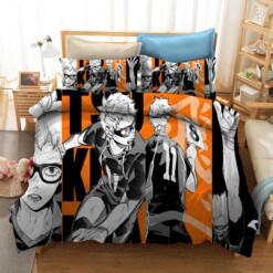 Haikyuu 1 Duvet Cover Pillowcase Bedding Sets Home Bedroom Decor