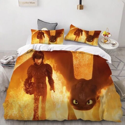How To Train Your Dragon Hiccup 34 Duvet Cover Quilt