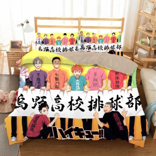 Haikyuu Hinata Shoyo 5 Duvet Cover Quilt Cover Pillowcase Bedding