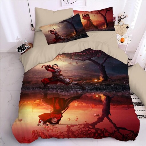 Mulan 15 Duvet Cover Pillowcase Bedding Sets Home Bedroom Decor