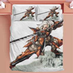 Monster Hunter Duvet Bedding Sets Comfortable Gift Quilt Bed Sets