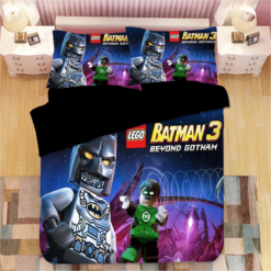 Lego Batman 3 Beyond Gotham 2 Duvet Cover Pillowcase Bedding