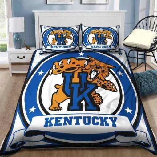 Kentucky Wildcats Bedding Set Quilt Bed Sets Blanket