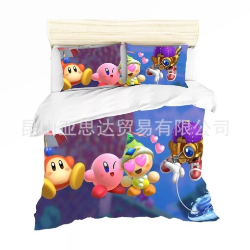 Kirby 038 The Amazing Mirror 8 Duvet Cover Pillowcase Bedding