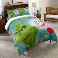 How The Grinch Stole Christmas 13 Duvet Cover Pillowcase Bedding