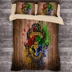 Harry Potter Hogwarts 5 Duvet Case Quilt Cover Pillowcase Bedding