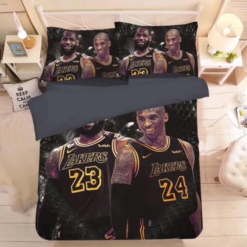 Lebron James Basketball 4 Duvet Cover Quilt Cover Pillowcase Bedding