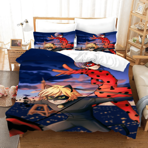 Miraculous Ladybug Cat Noir 11 Duvet Cover Pillowcase Bedding Sets