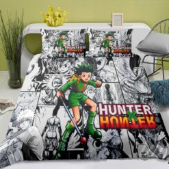 Hunte Hunter 4 Duvet Cover Quilt Cover Pillowcase Bedding Sets