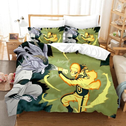 Naruto Shippuden Naltimate Impact 37 Duvet Cover Pillowcase Bedding Sets