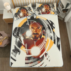 Iron Man 18 Bedding Sets Duvet Cover Bedroom Quilt Bed