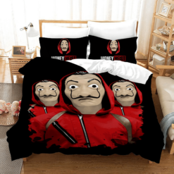 La Casa De Papel 22 Duvet Cover Pillowcase Bedding Sets