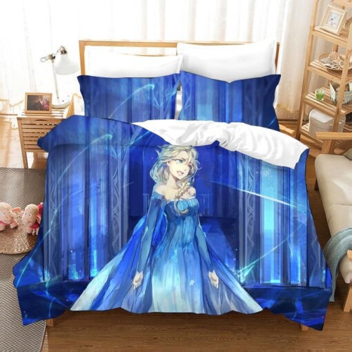 Frozen Anna Elsa Princess 31 Duvet Cover Pillowcase Bedding Sets