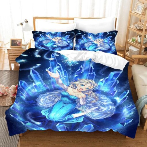 Frozen Anna Elsa Princess 29 Duvet Cover Quilt Cover Pillowcase