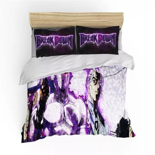 Jojo 8217 S Bizarre Adventure 9 Duvet Cover Pillowcase Bedding Sets Home