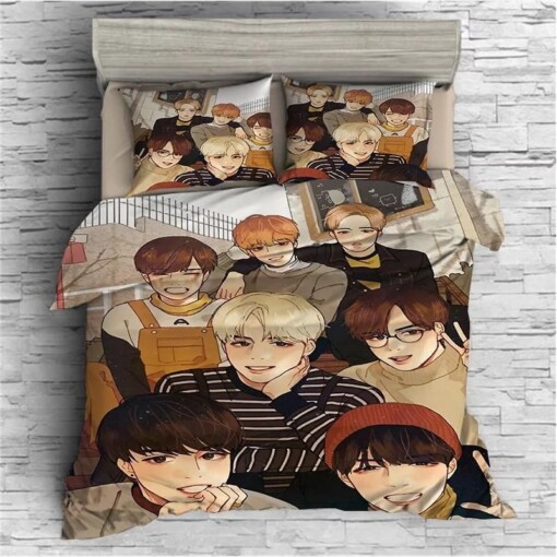 Kpop Bts Bangtan Boys Army A R M Y 47 Duvet Cover Pillowcase